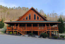 Pigeon Forge Two Bedroom Deluxe Cabin Great For a Couples Retreat in the Great Smoky Mountains