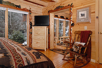 Master suite with bathroom access