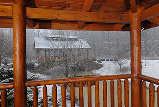And it's even beautiful when it snows