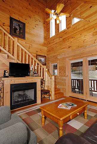 cabin living room 
