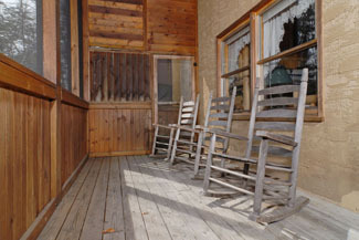 Pigeon Forge Cabin with Outdoor Seating Area