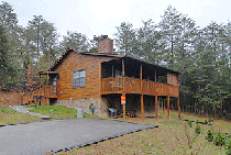 Vacation Rental One Bedroom Pigeon Forge mountain view