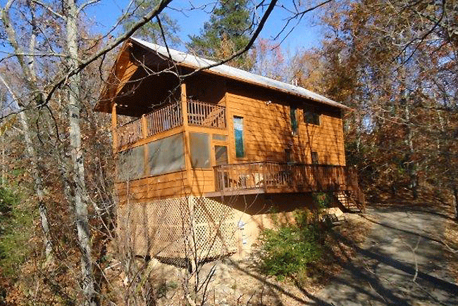 Pigeon Forge Two Bedroom Vacation Cabin Rental