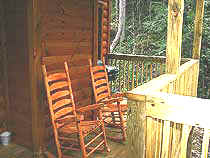 Front porch deck furniture - close to the grille for outdoor enjoyment