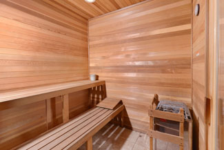 The Preserve Luxury Resort Sauna