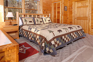 Vacation Rental King Size Bed