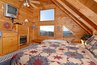 Pigeon Forge King Size Bed 
