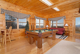 Vacation Cabin Rentals with Game Room