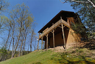 Gatlingburg-Great Smoky Mountain Two Bedroom Tennessee Vacation Cabin Rental