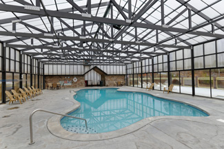 Pigeon Forge Indoor Swimming Pool Area that features wireless internet access