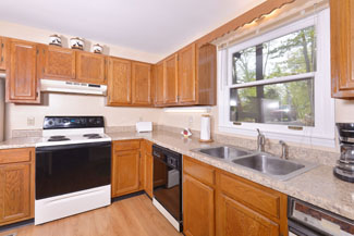 open area dining room