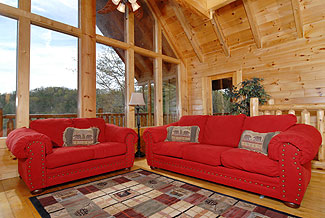 family reunion cabin with view