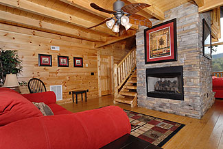 deluxe smoky mountain cabin