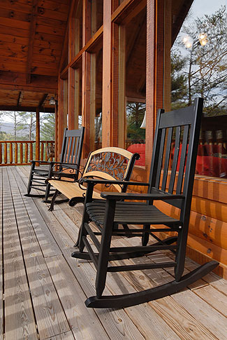 cabin with view