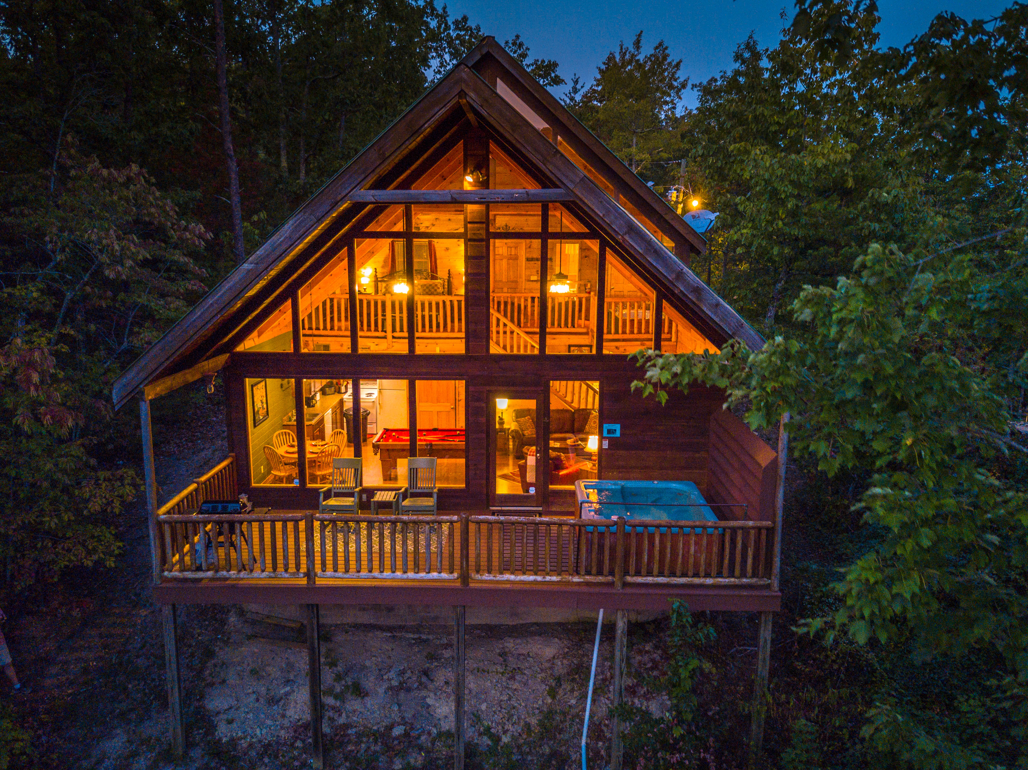 Fireside Chalet And Cabin Rentals Pigeon Forge Tennessee