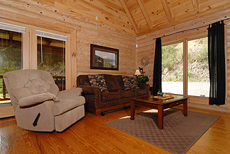 cabin livingroom