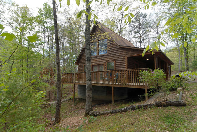 secluded pigeon forge cabin