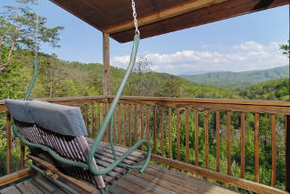 secluded mountain view