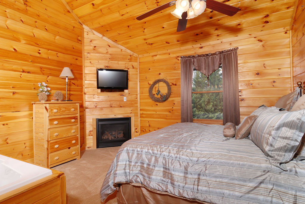 Pigeon Forge Cabin Indoor Private Whirlpool