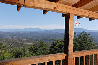 The views from your deck just seem to go on forever