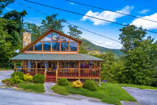 Pigeon Forge Luxury One Bedroom Plus Loft Cabin Rental