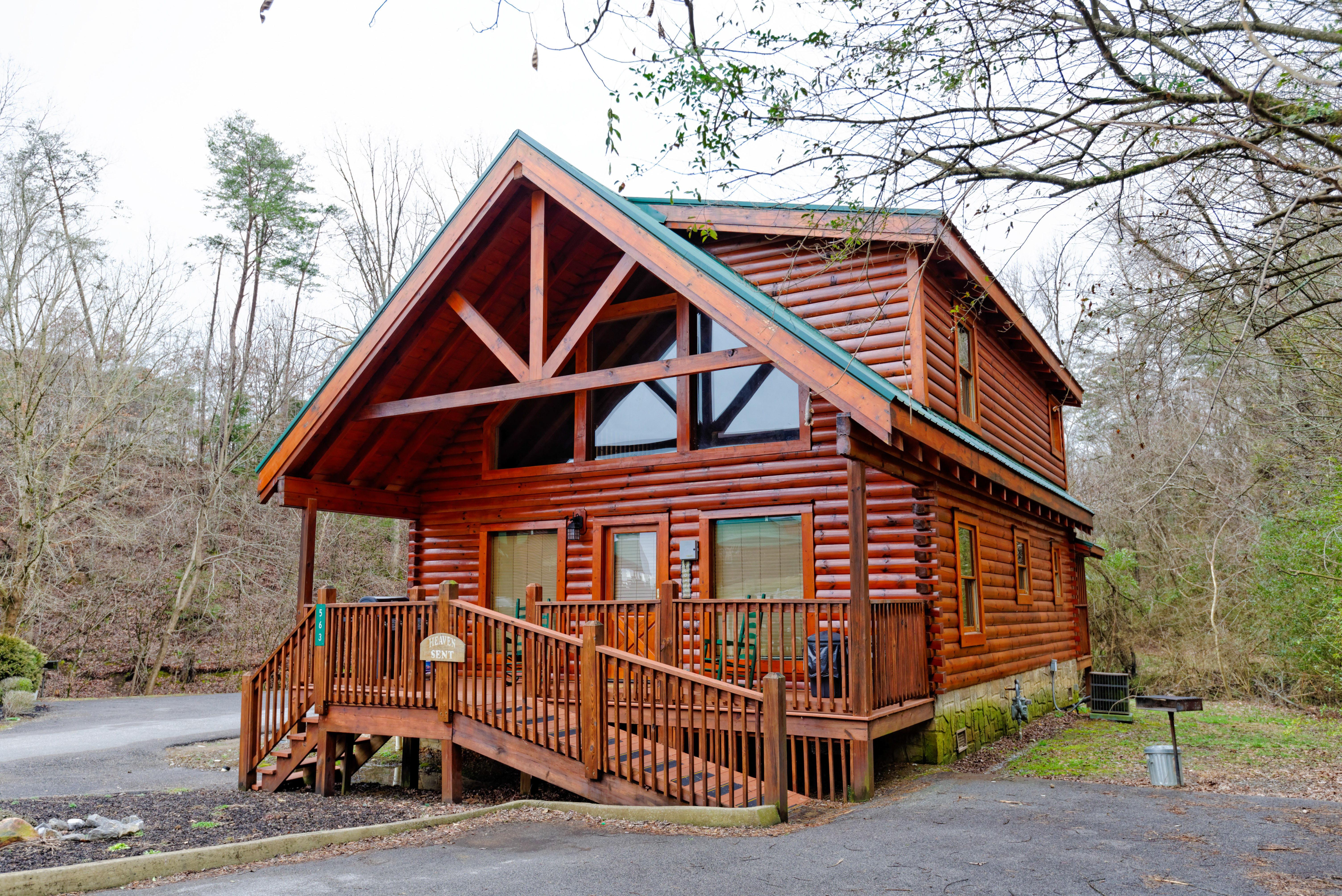 Fireside Chalet and Cabin Rentals Tennessee Pigeon Forge Two Bedroom