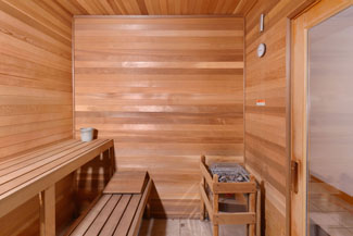 Pigeon Forge The Preserve Great Smoky mountain Resort Area that features sauna access