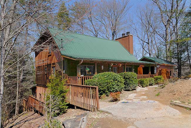 Caddyshack Lodge 6 Bedroom Cabin With Hot Tub And Game Room