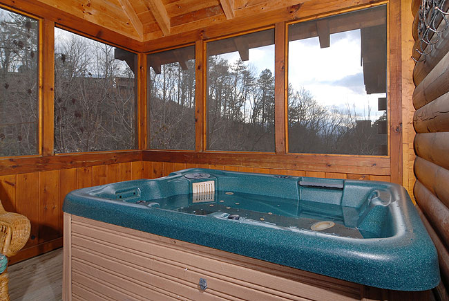Hidden Magic 1 Bedroom Log Cabin In Pigeon Forge Tennessee