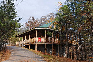 Secluded Pigeon Forge Internet Access Vacation Cabin Rental