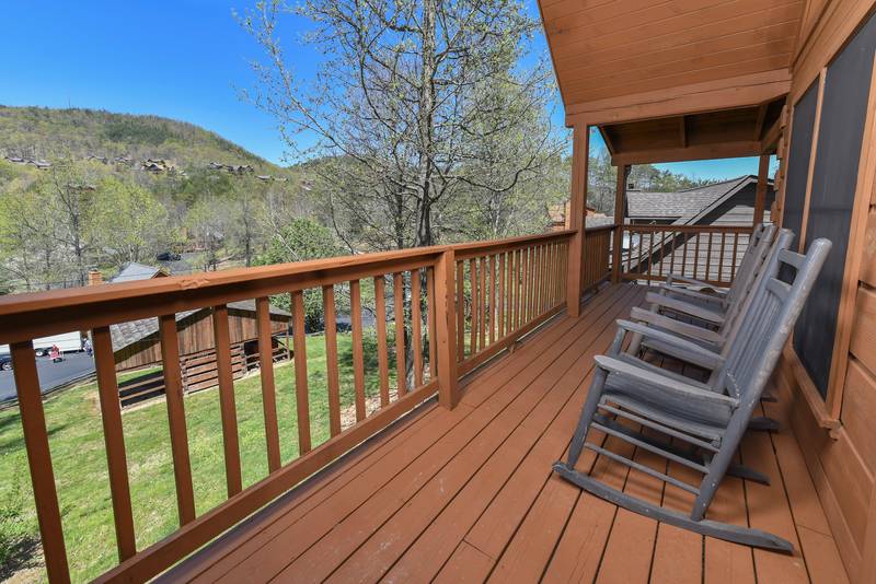 Pigeon One Bedroom Plus Loft Cabin Rental Pool Table Foosball