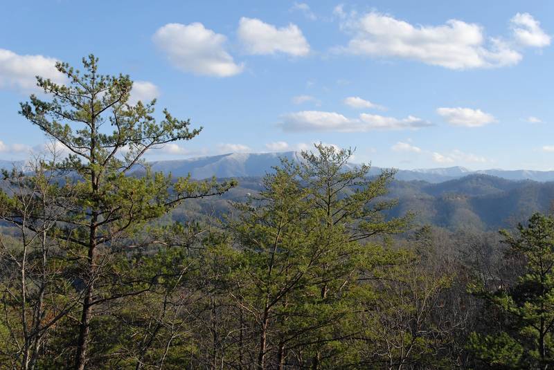 Rainbows End mountain views