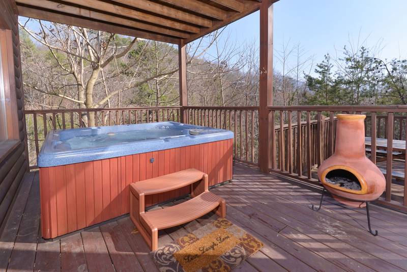 Pigeon Forge Private Outdoor Hot Tub