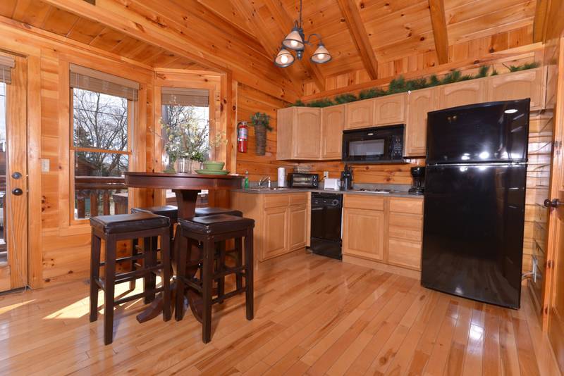 Fully Equipped Kitchenette seating area