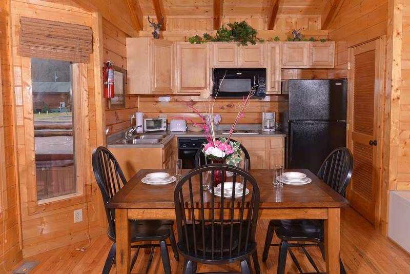 Fully Equipped Kitchenette seating area