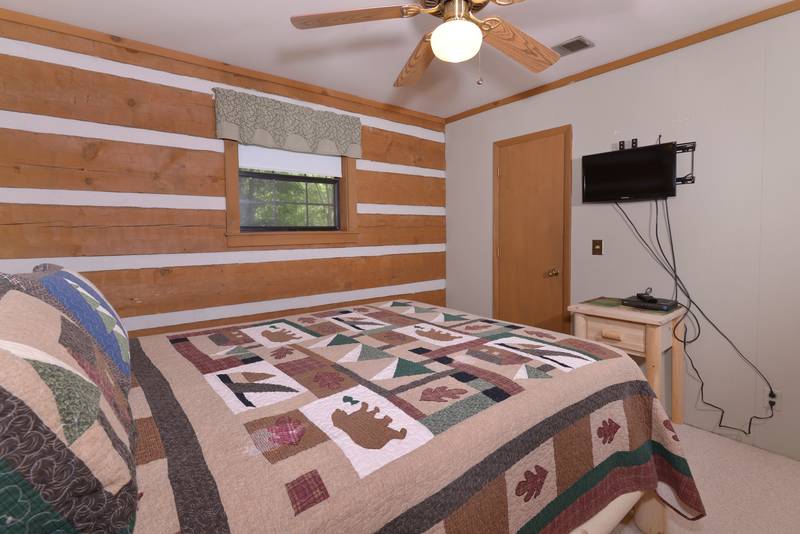Flat Screen Television in this Pigeon Forge Cabin Rental