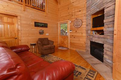 River Cabin Living Room