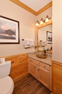 Crystal Waters main level half bath