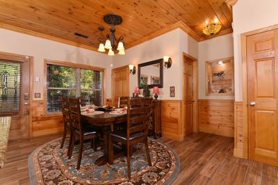 Crystal Waters main level dining area