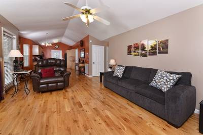 Rocky Top Chalet living room sofa sleeper and recliner