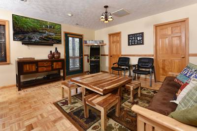 A Beary Good Time lower level game room