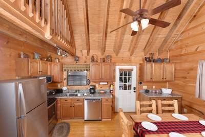 Beary Beary Special fully furnished kitchen and dining area