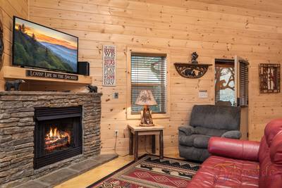 Lighthouse Harbor living room with recliner