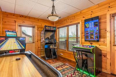 A Cabin of Dreams game room