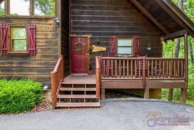 A Walk in the Clouds covered entry deck