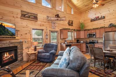 River Haven living room with recliner