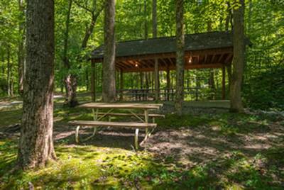 Caney Creek Resort community pavillion