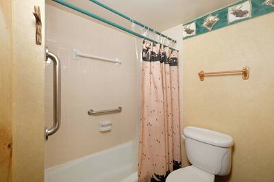 Under Ober bathroom two with tub/shower combo