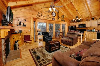 Down by the River living room