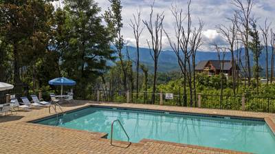 Gatlinburg Cabin Rental Chalet Village Outdoor Pool